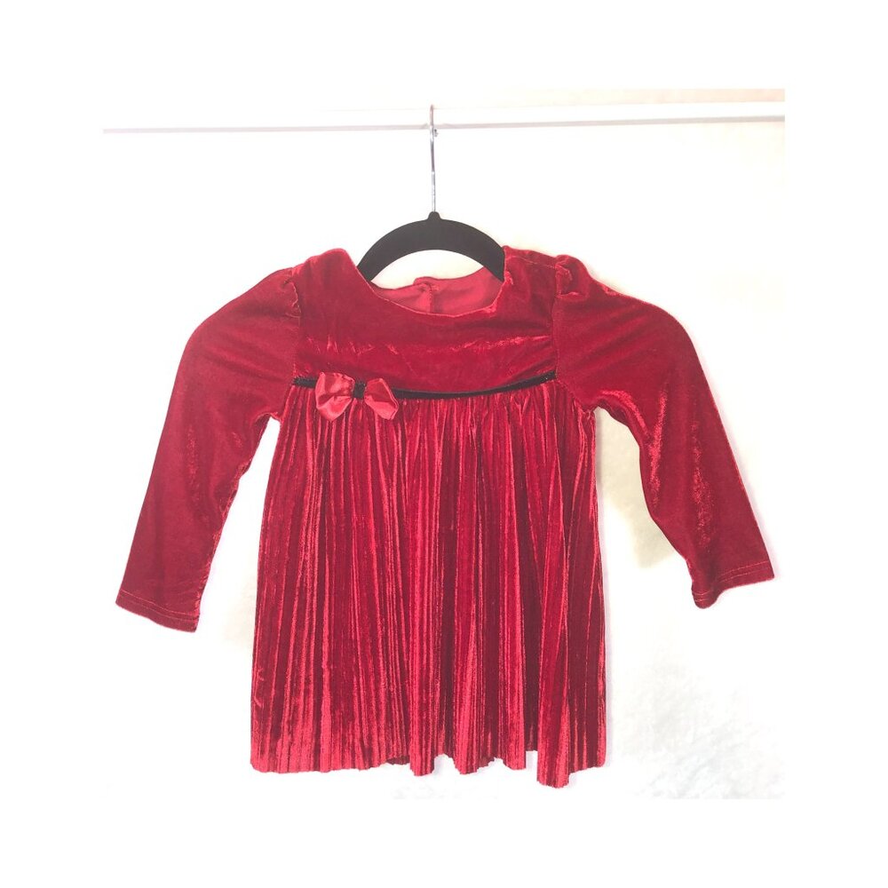 DRESS,  3T,  NANNETTE BABY,  velvet/velour